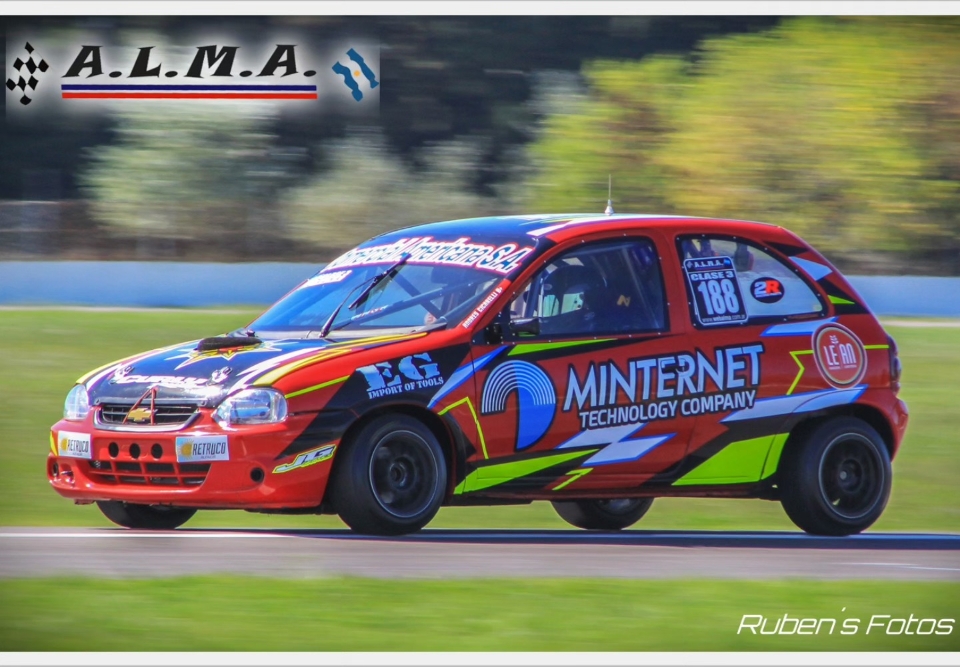 ANDY CICARELLI VA POR OTRA BUENA CARRERA Y CON MUCHO TRABAJO EN EL CORSA