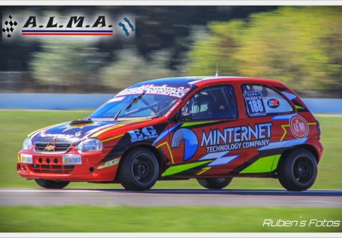 ANDY CICARELLI VA POR OTRA BUENA CARRERA Y CON MUCHO TRABAJO EN EL CORSA
