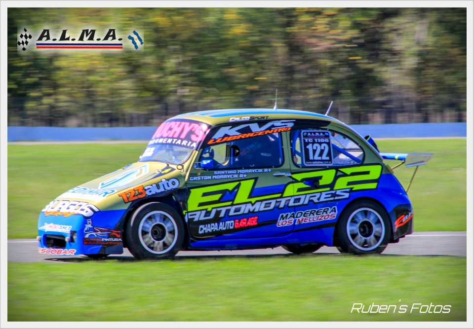 SANTINO MORAVCIK Y AXEL BURGOS, DUPLA CONFORMADA EN TC 1100